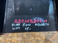 фото thumb №9, Fiat 500 abarth 595 lift 15-24 спойлер молдинг накладка бампера задняя задняя