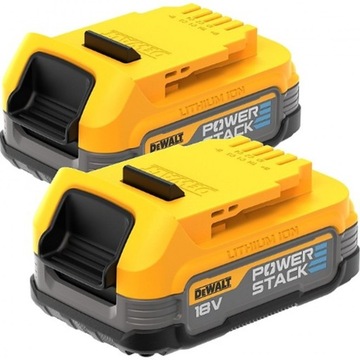 Комплект DeWalt из 2 аккумуляторов DCBP034E2 18 В 1,7 Ач