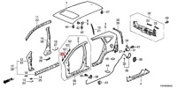 фото thumb №10, Суппорт b, передняя стекло, сторона передняя honda accord oem номер 91571-ta0-305
