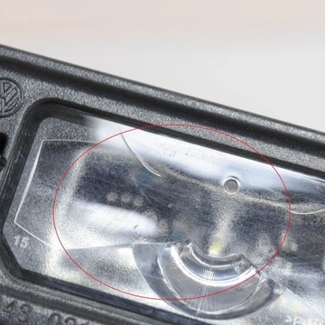 фото thumb №7, Audi a6 allroad c7 2018 лампа освещение задней номерного знака регистрационный