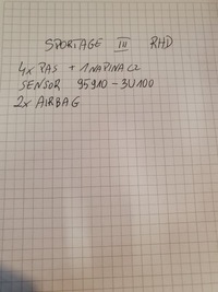 фото thumb №11, Консоль панель роздавальна pulpit подушка подушка безпеки ремені kia sportage iii uk