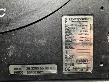 фото thumb №5, Отопление стояночный вебасто airtronic d2 iveco stralis евро 5