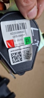 Maserati quattroporte vi панель  безопасности натяжитель левый задний 6700125060 Киев, фото thumb