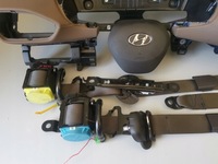 фото thumb №10, Hyundai santa fe iv lift коричневий консоль подушки безпеки ремені панель приладів