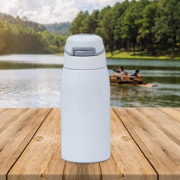 Изолированная бутылка для воды, кофейная кружка с трубочкой, кружка для питья, 7,5 см х 17 см