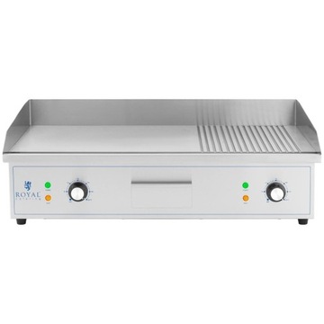 GRILL ELEKTRYCZNY RYFLOWANY / GŁADKI 10 mm 3000 W