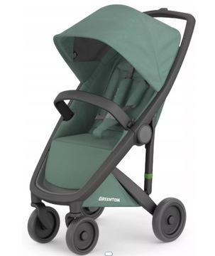 Коляска Greentom Classic Black Sage