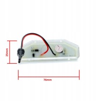 фото thumb №5, Лампа фонари led подсветка номерного знака rej mazda 6 gh / rx-8