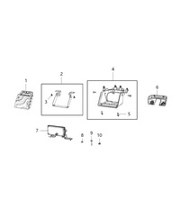 фото thumb №5, Пластик захист круїз-контроль радара jeep wrangler 6qd20tx7aa