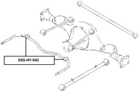 фото thumb №11, Nty zgs-hy-542 втулка підшипник, стабілізатор