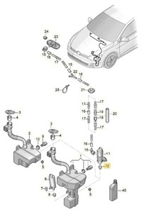 фото thumb №10, Прокладка насосы vw polo golf iv passat b5 fl bora