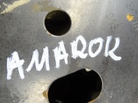 Бампер задний задний pdc фаркоп  балка vw amarok 1 2h хром Доставка, фото thumb