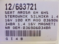 фото thumb №6, Arosa бортовий комп'ютер двигуна 036906034ba 1,4 16v