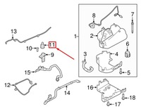 фото thumb №8, Land rover range rover sport l494 крышка заливной adblue lr078768 оригинальный