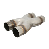 фото thumb №9, Подвійний адаптер випускний автомобіля з'єднувач труби 409 вихід випускний ze