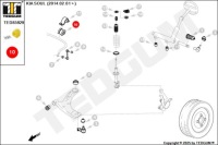 фото thumb №14, Полиуретановая втулка стабилизатора hyundai kia