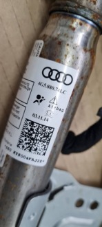 фото thumb №11, A6 c7 4g lift s6 шторка безпеки повітряна подушка безпеки ліва лівий sedan 4g5880741c