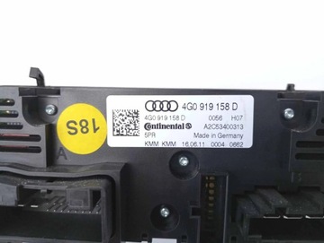 фото thumb №6, Audi a6 c7 панель кондиционера зад задний 4g0919158d