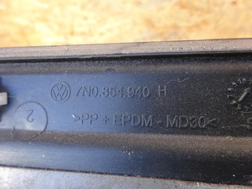 фото thumb №8, Vw sharan 7n 10-20 планка дверь правая перед передняя 7n0854940h красная