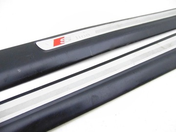 фото thumb №4, Kpl 4x планка накладка порогова s-line audi a6 c6