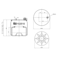 фото thumb №1, Пневмоподушка підвіска пневматичний febi 102510