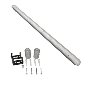 LED lampa 120cm 36W IP65 6000K 6840lm zimna barwa warsztat przemysł hala