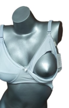 Бюстгальтер для кормления 85F, белый хлопок