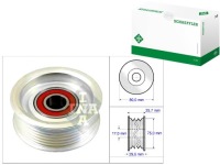 фото thumb №1, Ролик ремень многоручейковый. honda accord viii 2.0 02.03