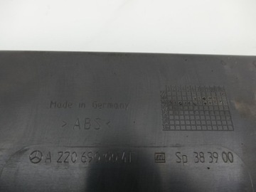 фото thumb №11, Mercedes s w220 защита порога багажника ремня зад