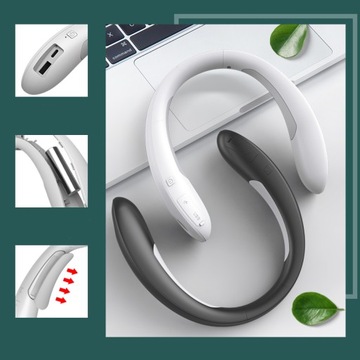 T8 USB подвесная грелка для шеи розовая