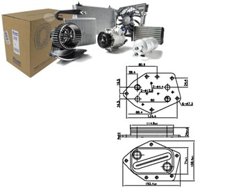 фото thumb №1, Радиаторов масла alfa romeo mito fiat 500 500 c 500l panda punto