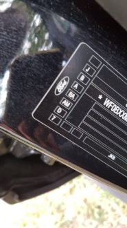 Ford ecosport 13- крыло левая перед передний хороший w цвет panther черный Недорого, фото thumb