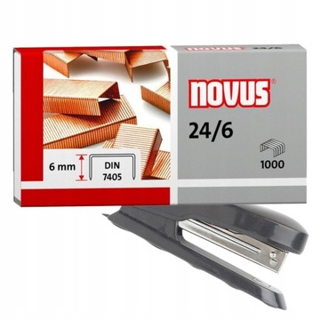 СКОБЫ NOVUS МЕДНЕННЫЕ ДЛЯ ОФИСНЫХ ДОКУМЕНТОВ