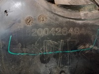 фото thumb №4, Подкрылок перед передние левая renault kangoo ii citan 8200426494g