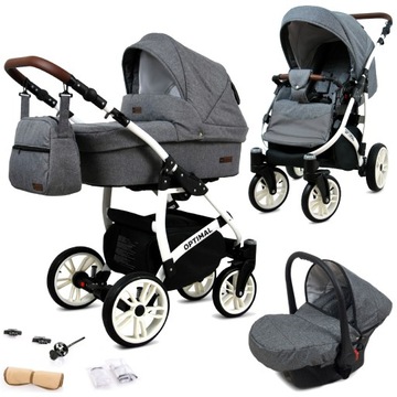 Коляска BabyLux OPTIMAL ALU 3в1