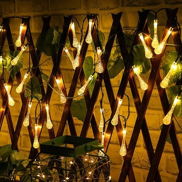 СОЛНЕЧНАЯ САДОВАЯ ГИРЛЕНД-СВЕТИЛЬНИК 40 LED HEAT 6м