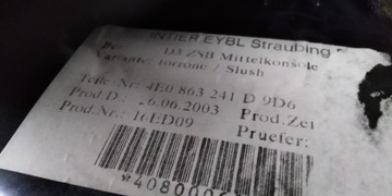 фото thumb №11, Audi a8 d3 підлокітник тунель середній 03r