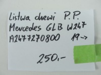 фото thumb №8, Молдинг двері перед права mercedes glb w247 2019- a2477270800