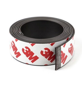 TAŚMA MAGNETYCZNA 3M SAMOPRZYLEPNA 20mm /1,5mm/ 1m