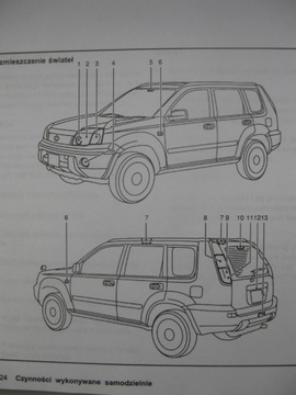 NISSAN XTrail T30 2001-2007 Polska książka obsługi
