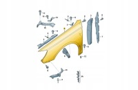 Купить Крыло  передний правый  audi a3 8v 8v0821106l aso, фото thumb