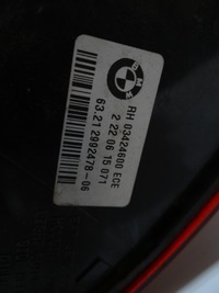 фото thumb №8, Лампа правая задняя bmw x1 e84 2992478