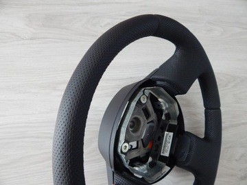 фото thumb №6, Nissan micra k12 рестайлинг - руль - новая кожа - obszycie