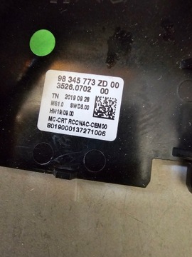 фото thumb №9, Радіо навігація дисплей peugeot rifter combo proace 9833500080