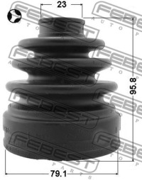 Накладка шарнір привідного внутрішнього до renault koleos Доставка, фото thumb