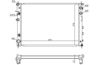 фото thumb №1, Nissens радіатор wody subaru tribeca 3.0 b9