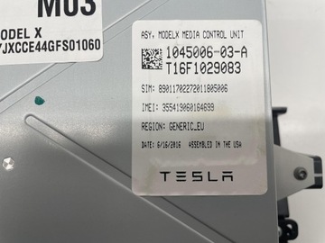 фото thumb №9, Екран монітор дисплей mcu tesla модель x 1045006-03-a 104500603a