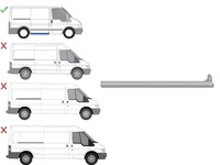 фото thumb №1, Ford transit 2000-2006 поріг ремкомплект права