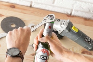 открывалка для кружек МАСТЕРСКИЙ КЛЮЧ Золотого Мастера Подарок на День Рождения День Отца