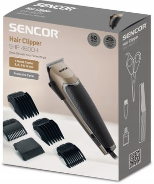 Машинка для стрижки волос 1-12 мм Sencor Scissors расческа